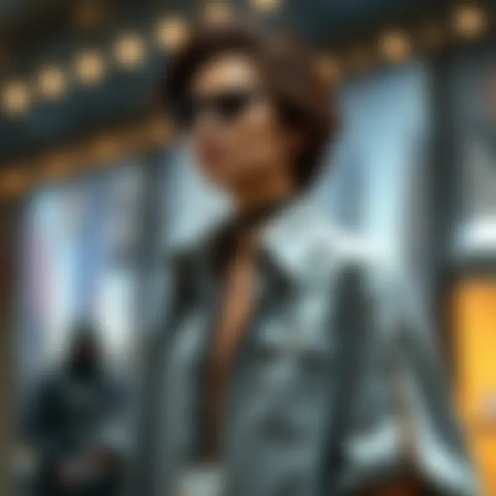 Versatile Styling Options with Side-Zipper Shirts Creative outfit styling featuring a side-zipper shirt