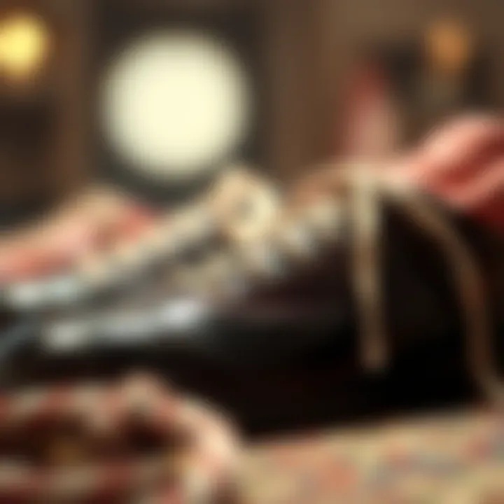 A Journey Through Time: Silk in Fashion Historical depiction of silk shoelaces in fashion over centuries