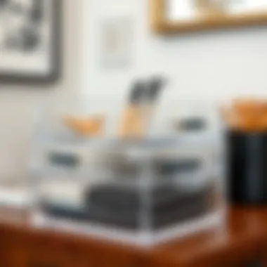 Exploring Square Acrylic Organizers: A Practical Solution for Storage Summary