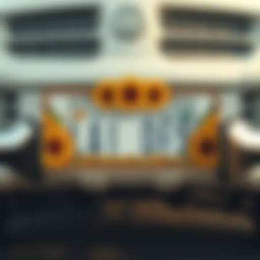 Exploring Sunflower License Plate Frames: A Comprehensive Overview Introduction