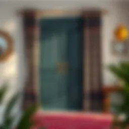 Exploring the Aesthetic and Functionality of Bohemian Door Curtains Introduction