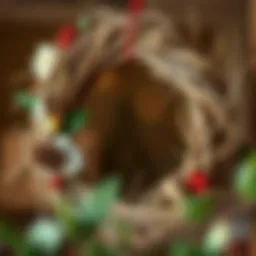 Exploring the Aesthetics and Craft of the Wooden Twig Wreath Introduction