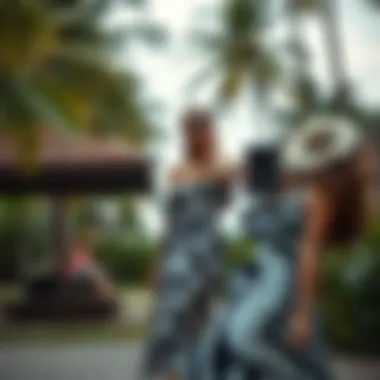 Exploring the Allure of Black and White Tropical Dresses Summary Exploring the Allure of Black and White Tropical Dresses Summary