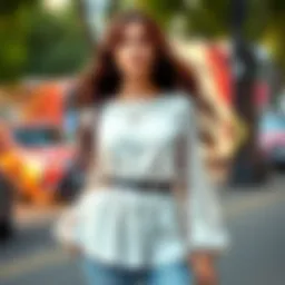 Exploring the Allure of Cute White Dressy Tops Introduction
