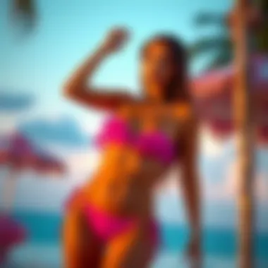 Exploring the Allure of the Frill Trim Bandeau Bikini Set Summary Exploring the Allure of the Frill Trim Bandeau Bikini Set Summary