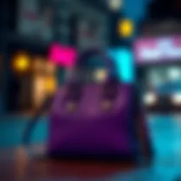 Exploring the Allure of the Small Purple Handbag Introduction