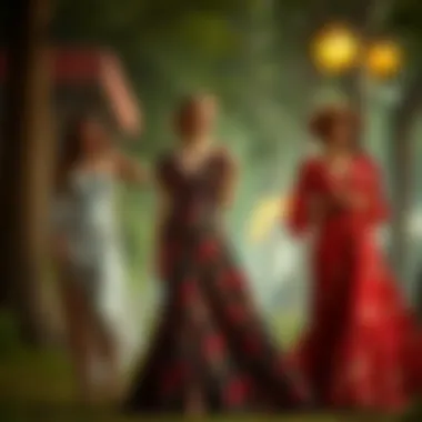 Exploring the Allure of Vintage Long Dresses Summary