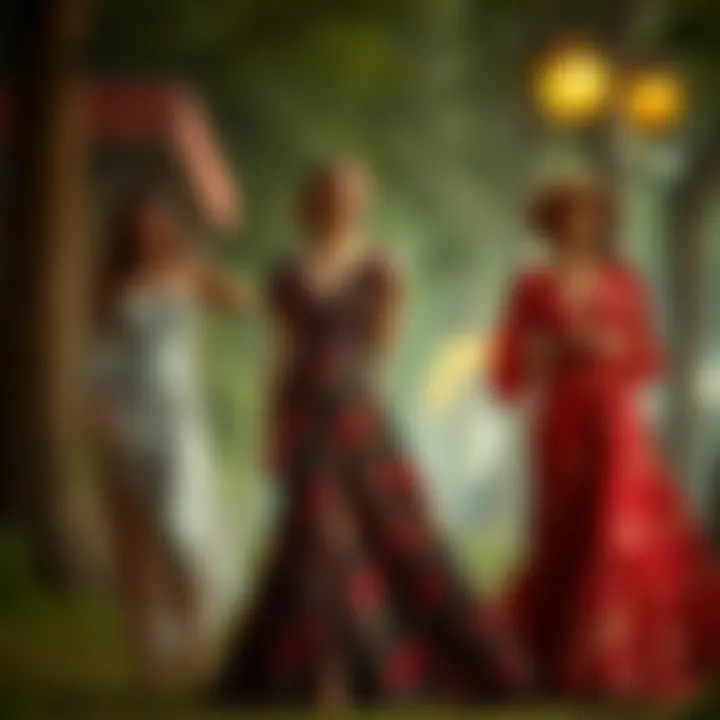 Exploring the Allure of Vintage Long Dresses Summary