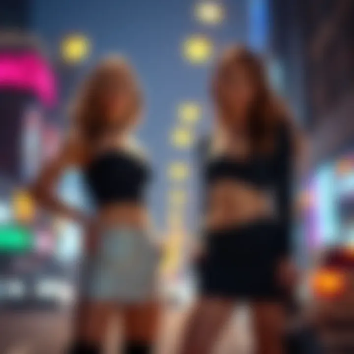 Exploring the Dynamic Duo: Short Skirt and Crop Top Summary