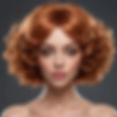 Innovative Design of Suction Cup Wigs Suction cup wig showcasing innovative design