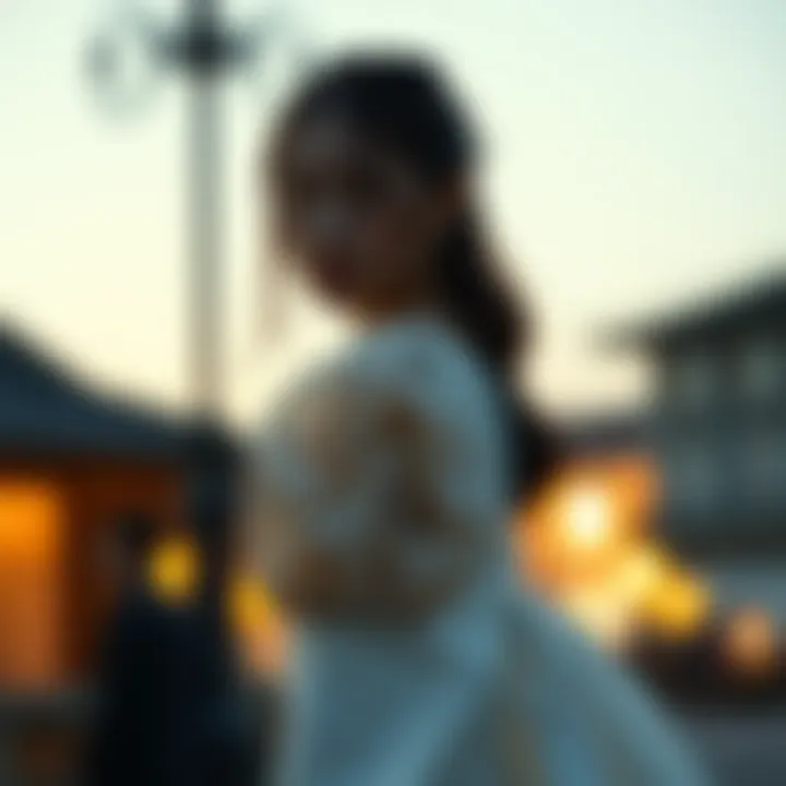 Notable Exploring the Elegance of the White Lantern Sleeve Dress