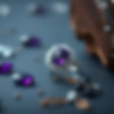 A detailed look at the care tools and techniques for maintaining 925 silver amethyst jewelry