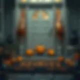 Exploring the Intricacies of Halloween Door Mats Introduction
