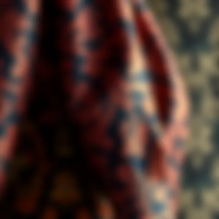 Intricate Jacquard Patterns Elegant jacquard fabric showcasing intricate patterns