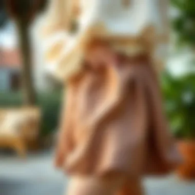 Care Tips for Drawstring Cover-Up Skirts Care tips infographic for maintaining the appearance of drawstring cover-up skirts