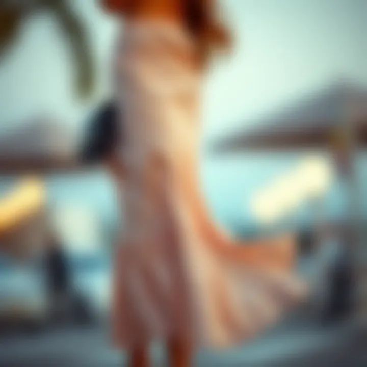 Elegant Drawstring Cover-Up Skirt Elegant drawstring cover-up skirt showcasing versatile styling options