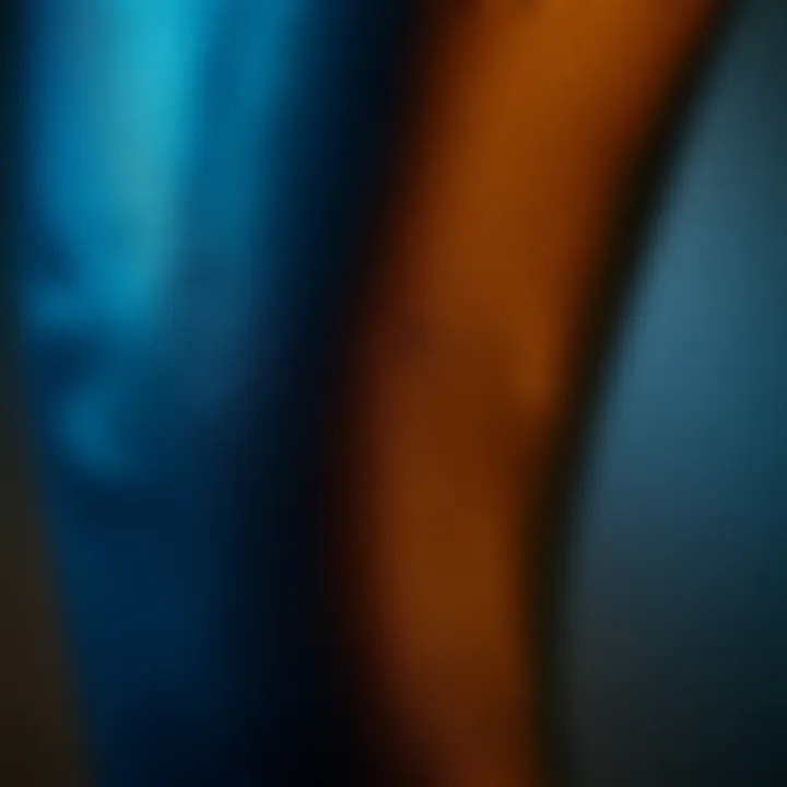 Detailed Look at Netting Fabric Texture Close-up of unique netting fabric texture