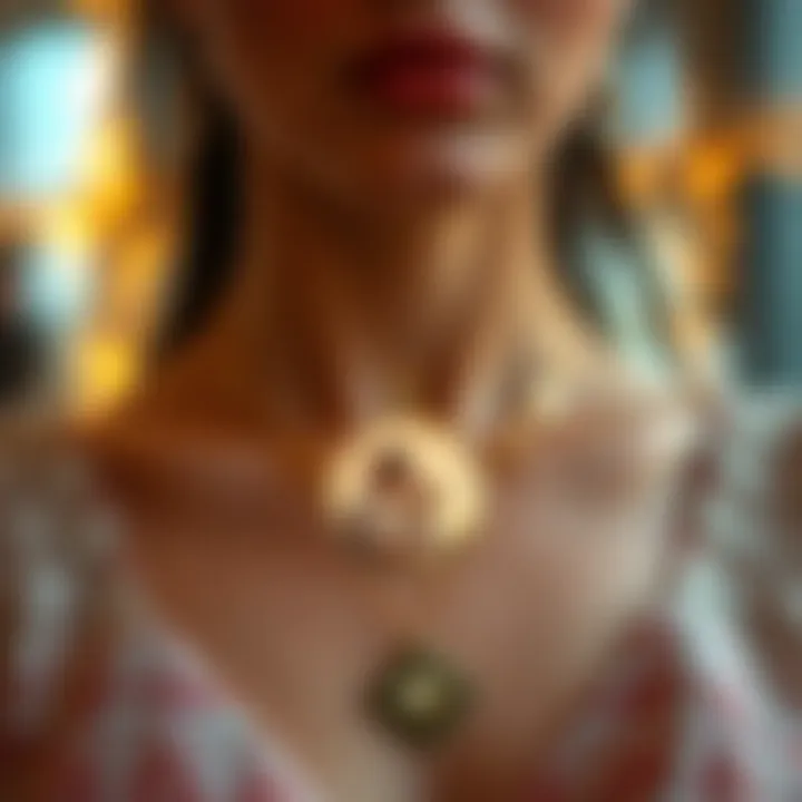 Personalized Touches for Unique Gifts An example of customization options for a photo necklace.