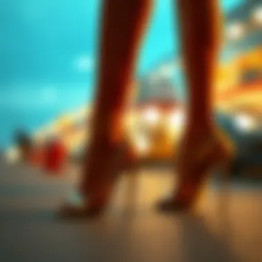 Historical evolution of thin heels in fashion trends