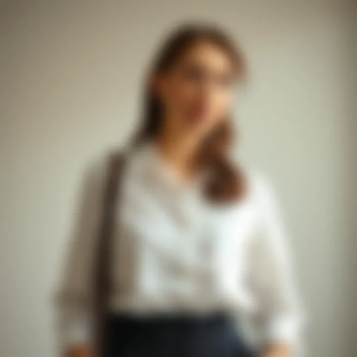 Exploring the Timeless Appeal of White Women's Button-Up Blouses Summary