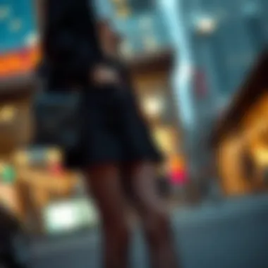 Stylish Outfit with Black Fishnet Leggings Stylish outfit featuring black fishnet leggings with accessories