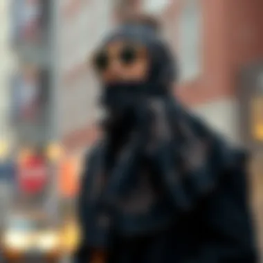 Notable Exploring the Versatility of Black Printed Scarves Notable Exploring the Versatility of Black Printed Scarves