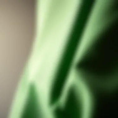 Close-up of fabric texture of a long sleeve bodycon dress