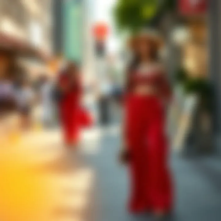Cultural Influences on Red Wide Leg Pants Cultural influences shaping red wide leg pants fashion