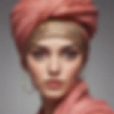 A close-up of eco-friendly materials used in modern turban designs