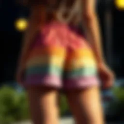 Exploring Women's Rainbow Shorts: Trends, Styles, and Cultural Significance Introduction