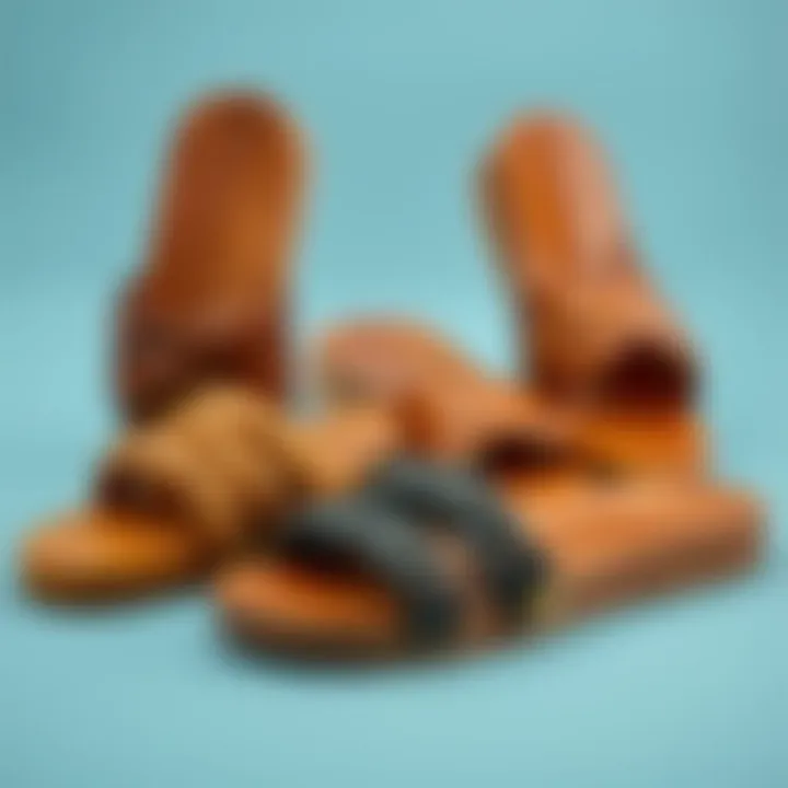 Variety of Braided Slide Styles A variety of braided slide styles in different materials