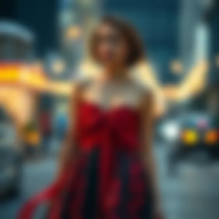 Different fabric choices for midi sets