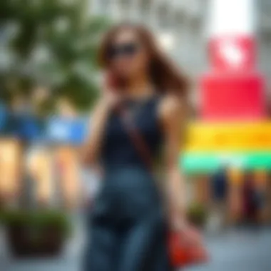 Stylish accessorizing with a midi set