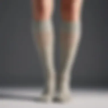 Quality Fabrics in Plus Trouser Socks Close-up of fabric texture highlighting quality and comfort of trouser socks