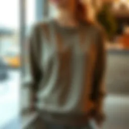 Cozy thermal undershirt in a stylish setting