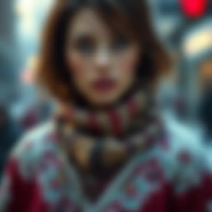 Layered Winter Outfit Layered outfit showcasing undershirts for winter