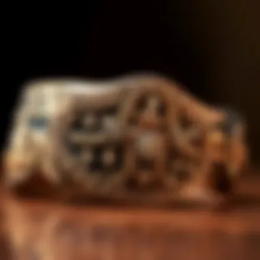 A stunning rhinestone belt showcasing intricate design and craftsmanship