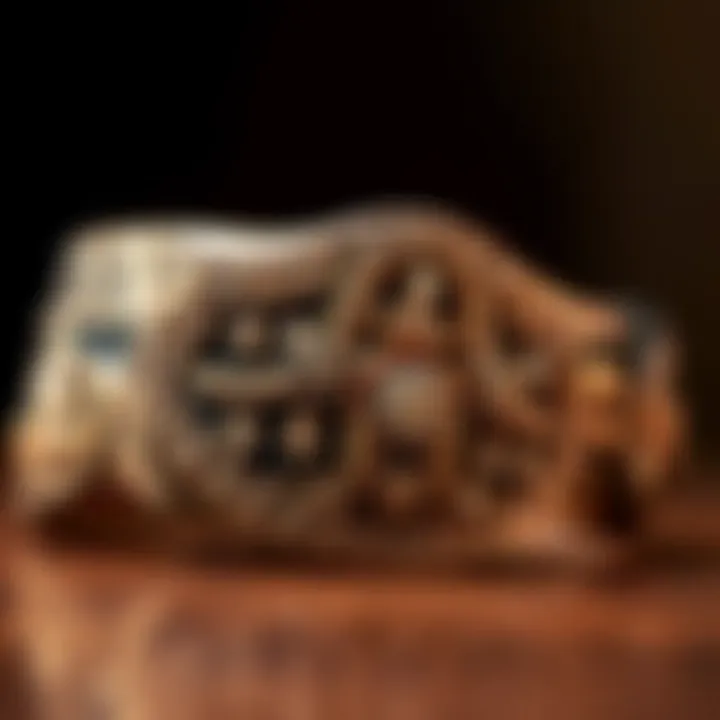 A stunning rhinestone belt showcasing intricate design and craftsmanship