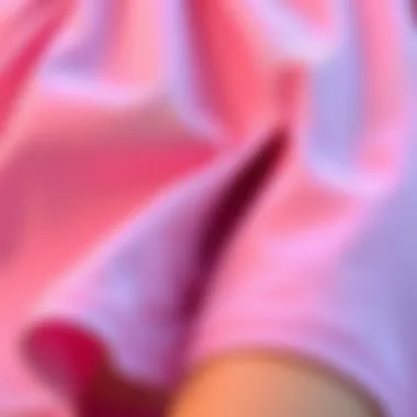 Breathable Fabric in Workout Skirt Sets Close-up of breathable fabric used in modern workout skirt sets