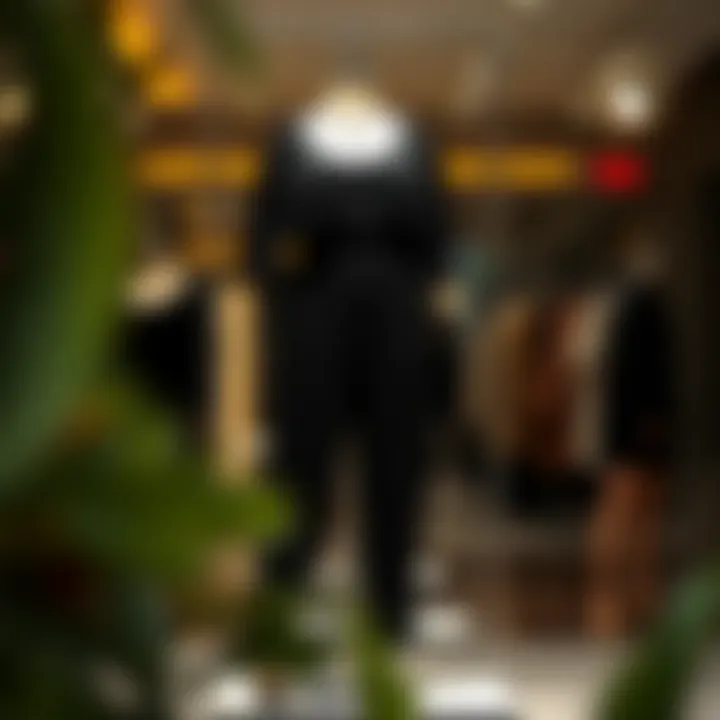 Elegant Fashion Nova plus size black jumpsuit displayed on a mannequin