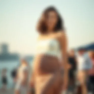 Comfortable high waisted skirt worn at a special occasion