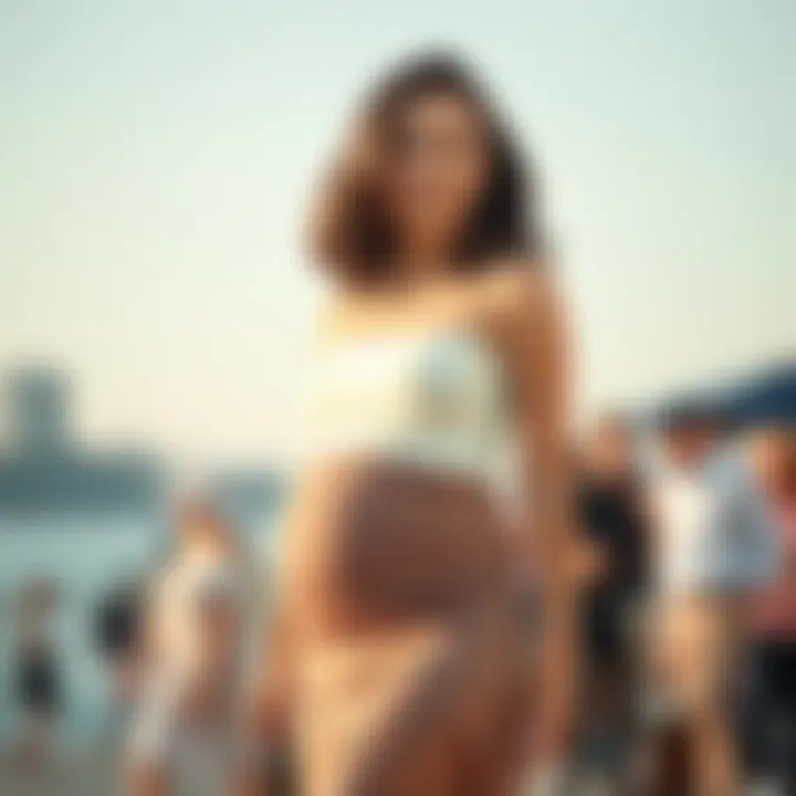 Comfortable high waisted skirt worn at a special occasion