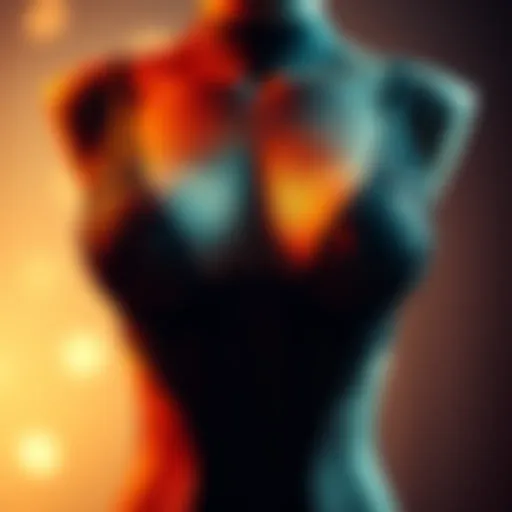 Intricate Design of Honeycomb Shapewear Elegant display of honeycomb shapewear highlighting its intricate design.