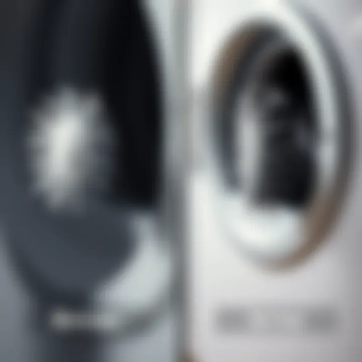 Before and after comparison of a lint trap