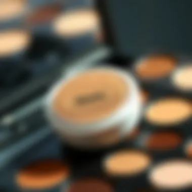 Swatch of Missha Magic Cushion No 21 Swatch of Missha Magic Cushion No 21 on a palette