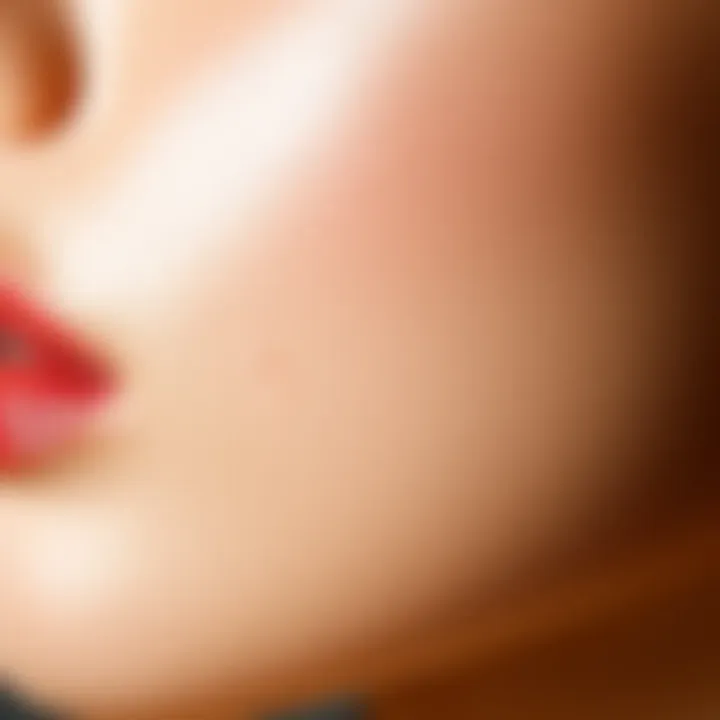 Texture of Missha Magic Cushion No 21 Texture of Missha Magic Cushion No 21 on skin