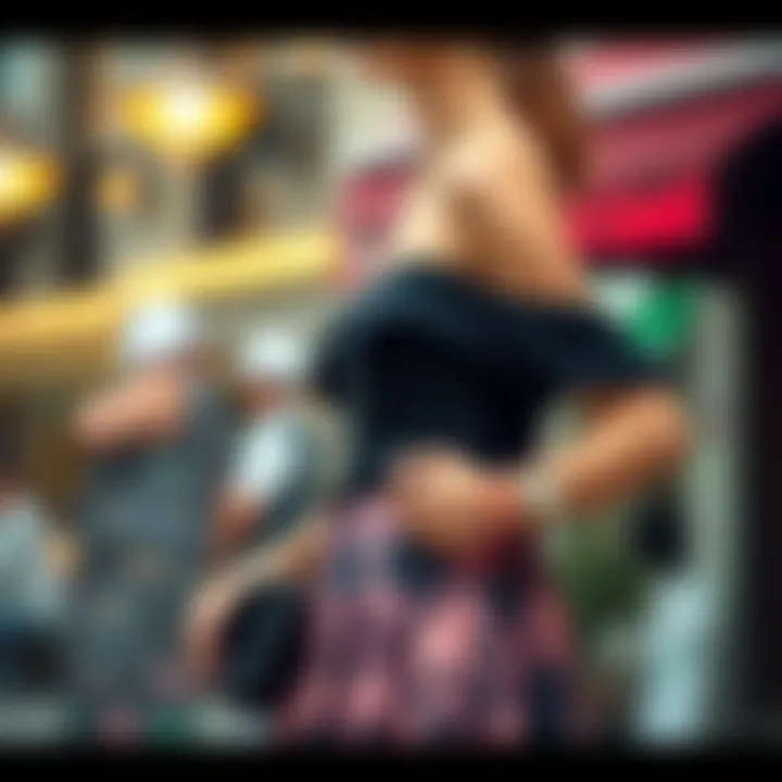 Accessorizing the Off the Shoulder Ensemble Stylish accessories complementing an off the shoulder ensemble