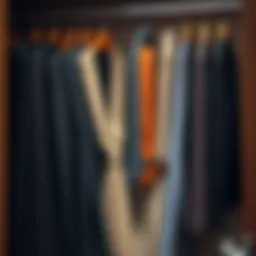 Optimizing Space: The Tie and Belt Closet Organizer Introduction