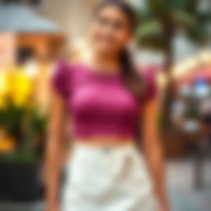 Versatile Crop Tops for Every Occasion Diverse range of short sleeve crop tops for various occasions