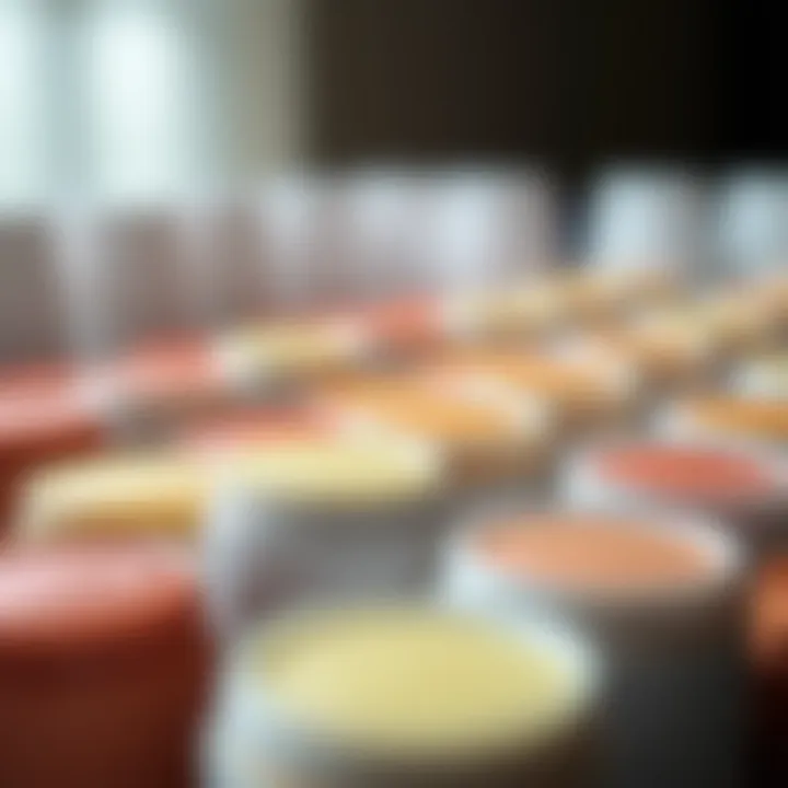 Eco-Friendly Materials in Lip Balm Packaging Close-up of sustainable materials used in round lip balm containers